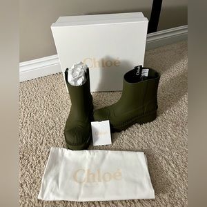 Chloé Raina Rubber Bootie Women's 39